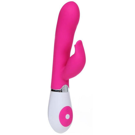 Rabbit-Vibrator Flirtation Felix mit Stimmenvibration 3,2 x 20,5 cm