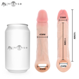 MR INTENSE - ARNOLD L VIBRATOR SILIKON-PENISHÜLLE MIT FERNBEDIENUNG 16 CM -Ø- 4,5 CM