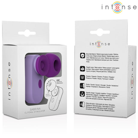 Auflegevibrator Sabrina Clit Stimulator Lila 6 cm.6