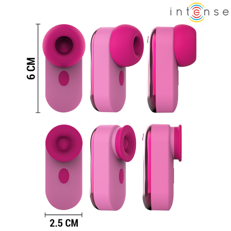 Auflegevibrator Sabrina Clit Stimulator Rosa 6 cm.3