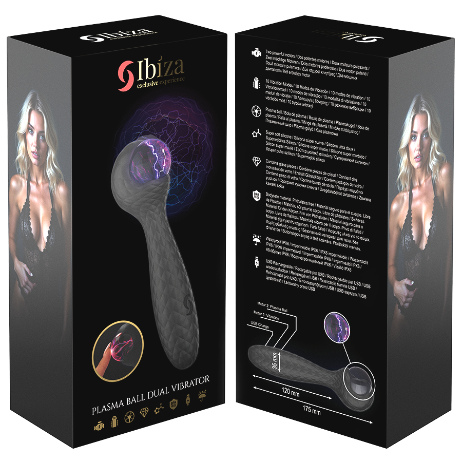 Ibiza - Plasma Sphere Vibrator und Stimulator
