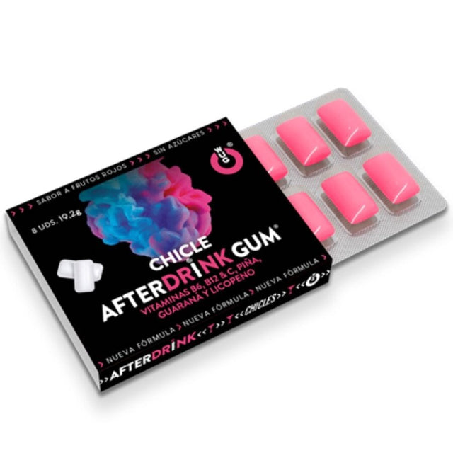 Wug Gum - After Drink Kater Nach dem Trinken 1 x 8 Stück