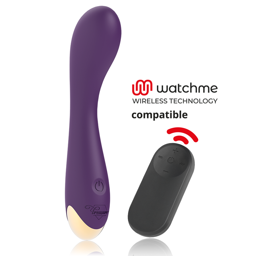 Treasure - Hansel g-Punkt-Vibrator + Watchme-Fernbedienung
