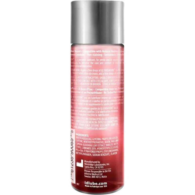 Id Sensation - Wasserbasiertes Gleitmittel mit Wrmeeffekt 250 ml