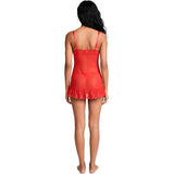 LIVCO CORSETTI FASHION - NUIT SET T-SHIRT + ROTER STOß 2028 L/XL