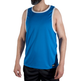 MACHO - CMV002 BLAUES SPORT-T-SHIRT L/XL