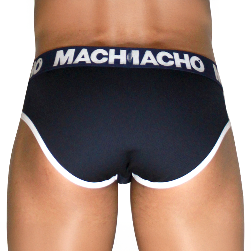MACHO - MCH008 MARINEBLAUES KLASSISCHES SLIP-SCHUH S