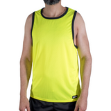 MACHO - CMV001 GELBES GYM-T-SHIRT L/XL
