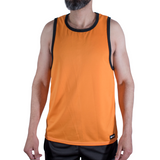 MACHO - CMV005 ORANGE GYM T-SHIRT L/XL