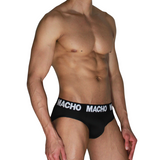 MACHO - MCH007 CLASSIC SLIP SCHWARZ + SCHWARZ L