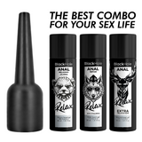 Black Hole - Analgleitmittelapplikator, Grösse S, 30 ml