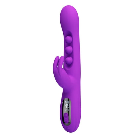 Vibrator Sabien Rabbit mit Klopf-Stimulation und LED Lila