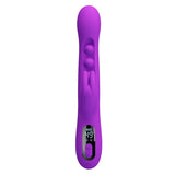 PRETTY LOVE - SABIEN RABBIT VIBRATOR MIT KLOPFSTIMULATION UND LILA LED