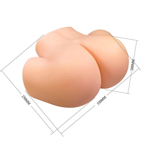 Masturbator Vivian Vagina und Anal doppelt mit Vibration Nude