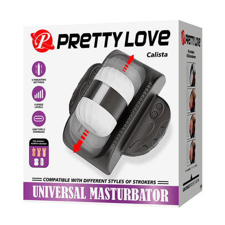 Masturbator Calista automatisch universal Schwarz