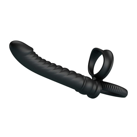 Vibrator Merritt anal mit Ring Schwarz