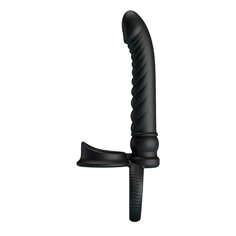 Vibrator Merritt anal mit Ring Schwarz