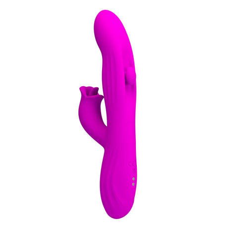 Vibrator Yalanda Rabbit oszillierend mit LED-Anzeige Lila