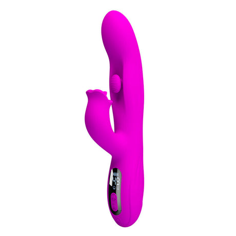 Vibrator Yalanda Rabbit oszillierend mit LED-Anzeige Lila