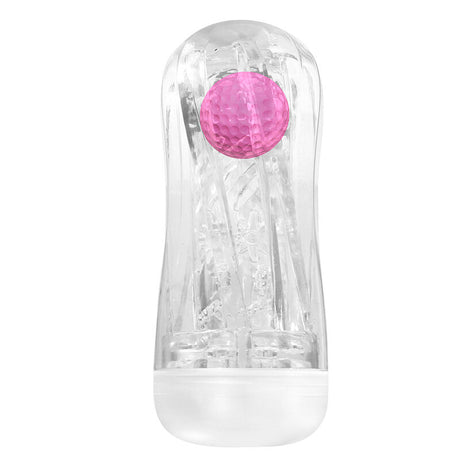 Masturbator-Cup 360° strukturiert Transparent