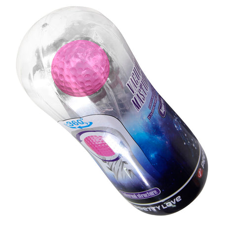 Masturbator-Cup 360° strukturiert Transparent