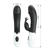 PRETTY LOVE - RASMUSSEN 30-FUNKTIONEN-HASE-VIBRATOR SCHWARZ
