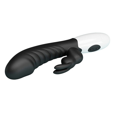 Vibrator Naughty Bunny Rabbit 30 Funktionen Schwarz