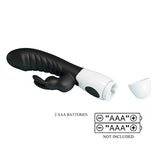 PRETTY LOVE - NAUGHTY BUNNY 30-FUNKTIONEN-HASENVIBRATOR SCHWARZ