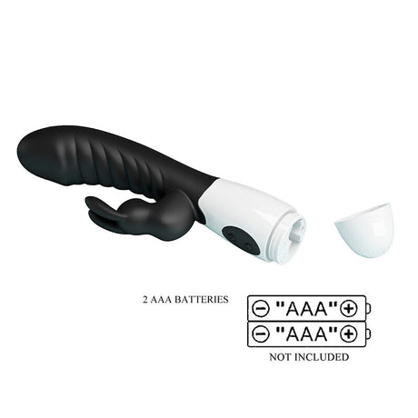 Vibrator Naughty Bunny Rabbit 30 Funktionen Schwarz