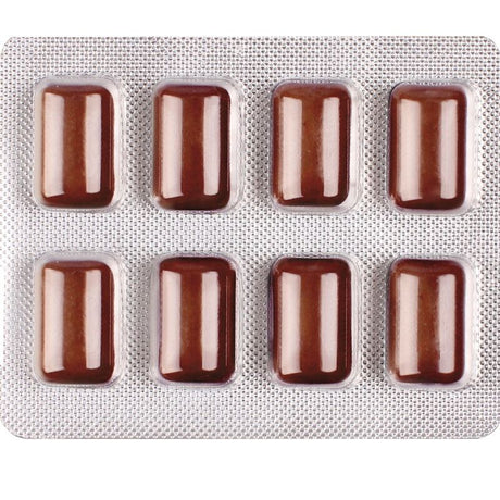WUG Power Up – Energiekaugummi für Konzentration und Ausdauer, Blisterpackung mit 8 Stück