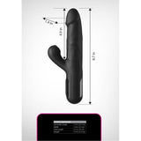 FETISH FANTASY SERIES - SONIX SILIKON-THRUSTER-HASE-VIBRATOR SCHWARZ