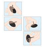 FETISH FANTASY SERIES - AUFBLASBARER LIEBESBALL MIT DILDO, SCHWARZ, 41,9 CM