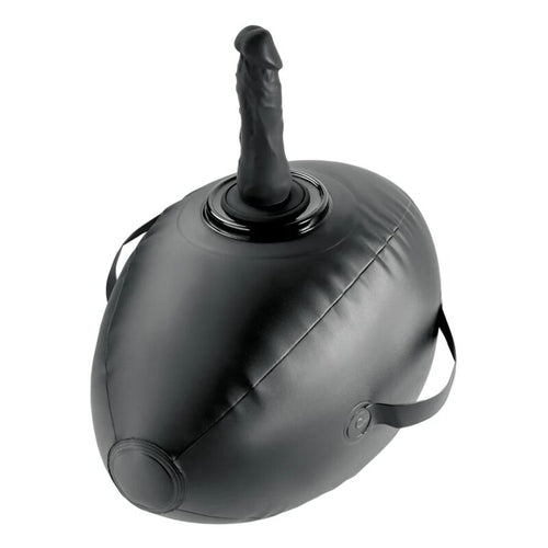 Dildo-Ball Body Dock aufblasbar Schwarz 41,9 cm