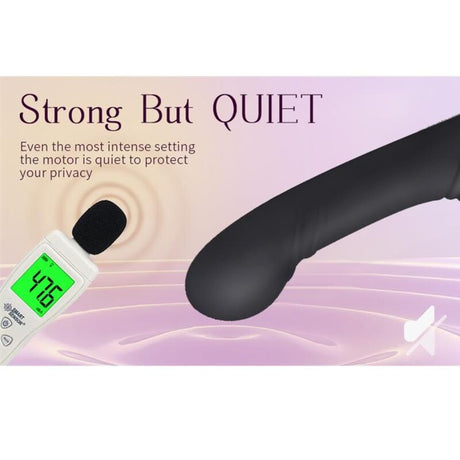 Vibrator Allow doppelt mit Rotation und Stoßfunktion Schwarz