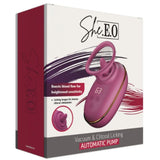 SHE.E.O - AUTOMATISCHE KLITORASSTIMULATIONSPUMPE MIT LECKEFFEKT (LILA)