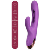 SHE.E.O - HASEN-G-PUNKT-VIBRATOR MIT DIGITALER BEWEGUNG, LILA