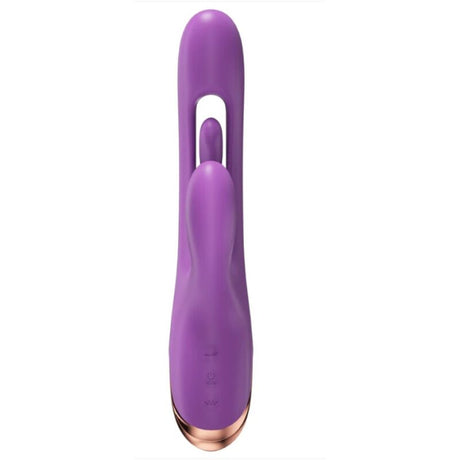 SHE.E.O - HASEN-G-PUNKT-VIBRATOR MIT DIGITALER BEWEGUNG, LILA