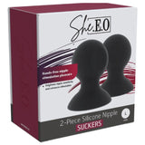 SHE.E.O - SILIKON-NIPPEL-SAUGAUFSÄTZE L