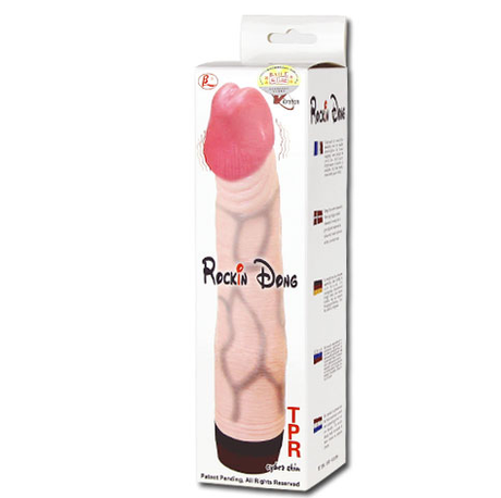 Realistischer Dildo Rockin Dong Penis Cyber Skin I 4 cm