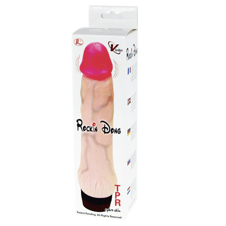 Realistischer Dildo Rockin Dong Penis Cyber Skin Ii 5 cm