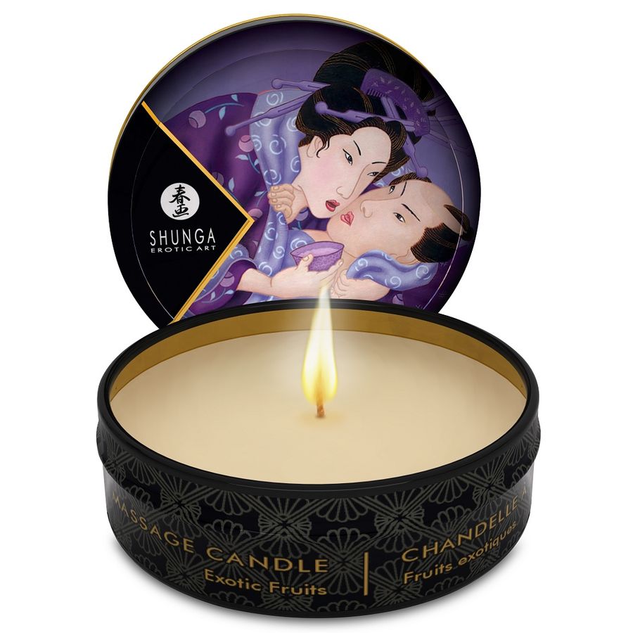 Shunga - Mini Caress by Candelight Exotische Fruchtmassagekerze 30 ml