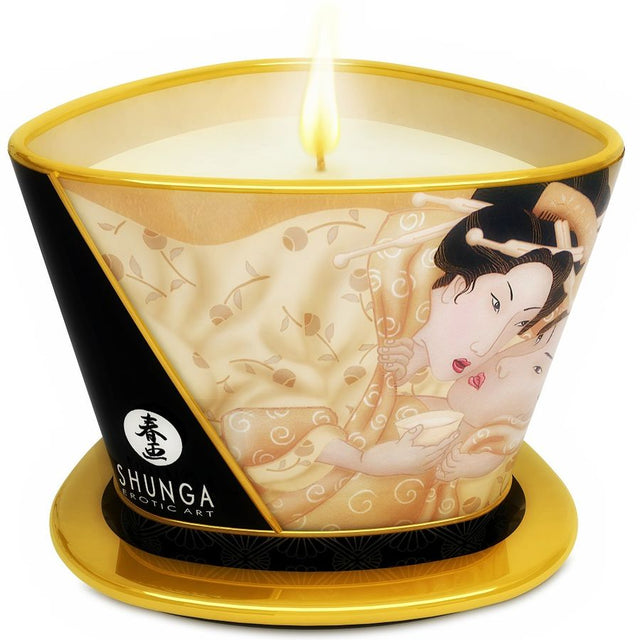 Shunga - Mini Caress by Candelight Vanille Massagekerze 170 ml