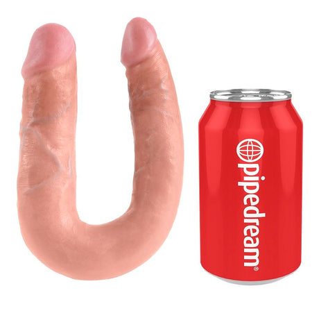 Doppeldildo Doppelpenetrationsdildo Natürlich 13,9 cm.3