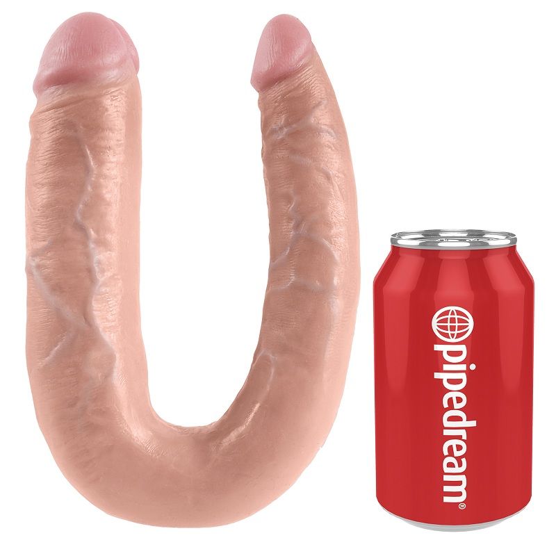 King Cock - Doppelpenetrationsdildo 17.8 cm Natürlich