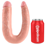 King Cock - Doppelpenetrationsdildo 17.8 cm Natürlich