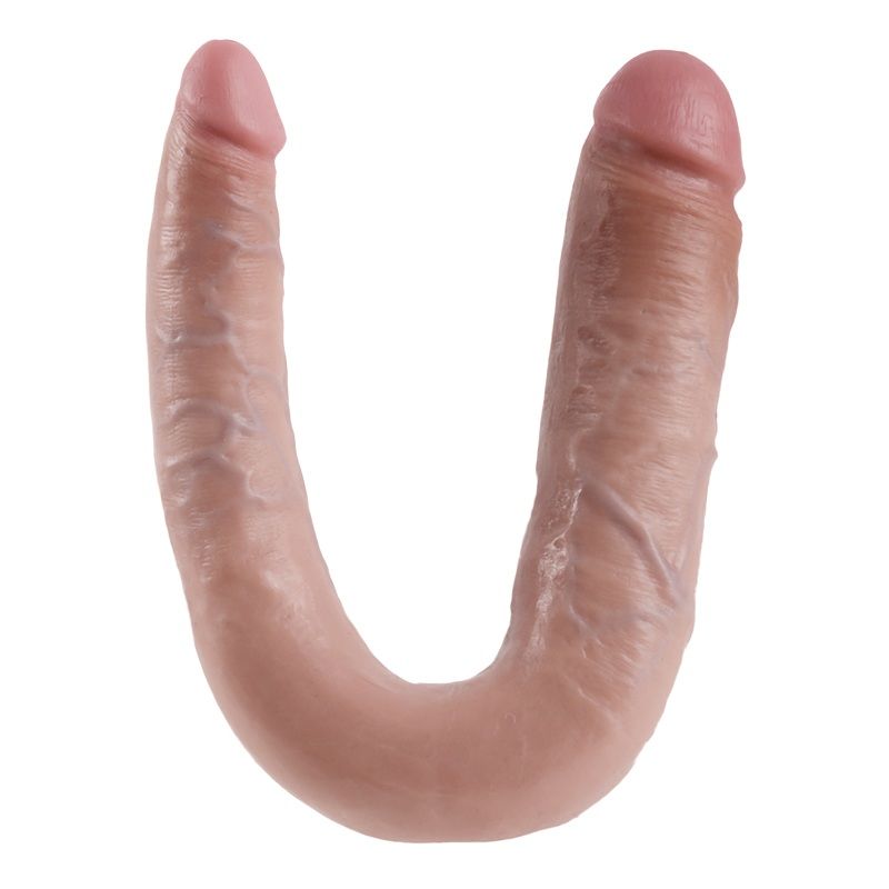 King Cock - Doppelpenetrationsdildo 17.8 cm Natürlich