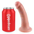 Realistischer Dildo 6 Hahnfleisch 15,2 cm.2