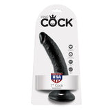 King Cock - 7 Dildo Schwarz 17.8 cm