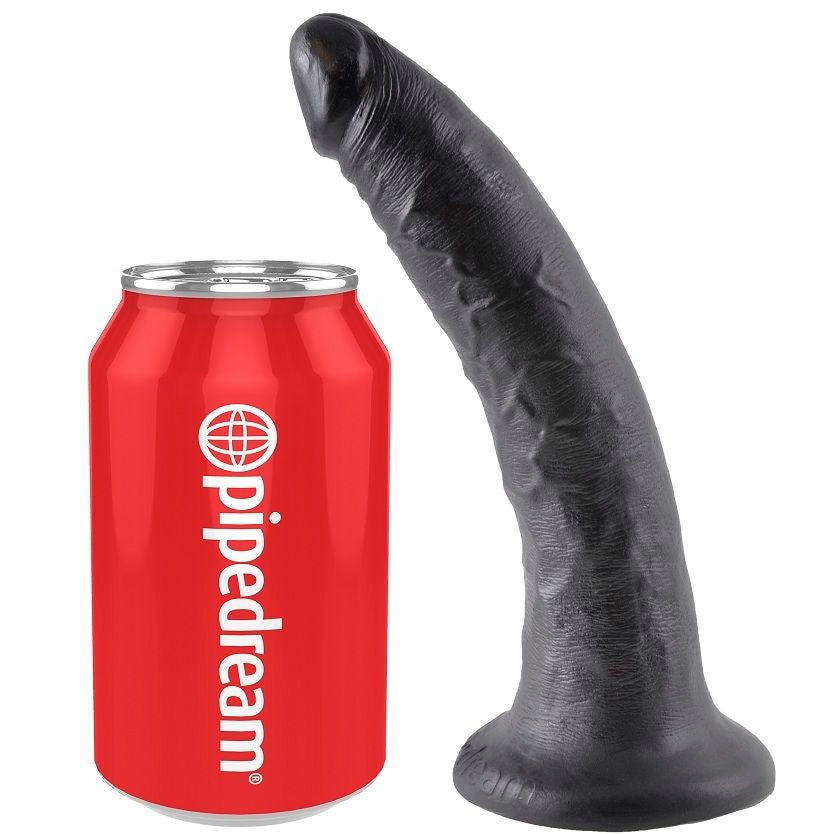 King Cock - 7 Dildo Schwarz 17.8 cm