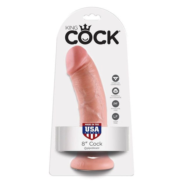 King Cock - 8 Dildo Fleisch 20.3 cm